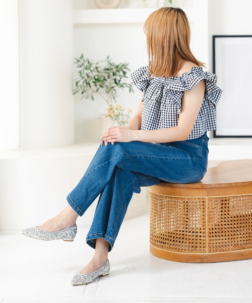 attagirl(アタガール)の「ポインテッドトゥリボンフラットシューズ(パンプス・レディース・ブラック/シルバー/シルバー系その他/ブラック系その他/ブラック系その他2/レオパード/ガンメタ/ホワイト系その他3/ブラック系その他3・22.0cm/22.5cm/23.0cm/23.5cm/24.0cm/24.5cm/25.0cm/25.5cm)」の10枚目の写真