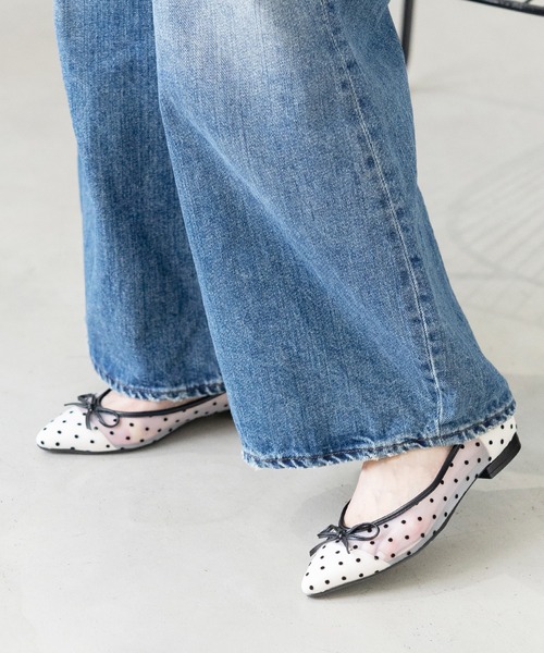 attagirl(アタガール)の「ポインテッドトゥリボンフラットシューズ(パンプス・レディース・ブラック/シルバー/シルバー系その他/ブラック系その他/ガンメタ/ブラック系その他2/レオパード/ホワイト系その他3/ブラック系その他3・22.0cm/22.5cm/23.0cm/23.5cm/24.0cm/24.5cm/25.0cm/25.5cm)」の21枚目の写真