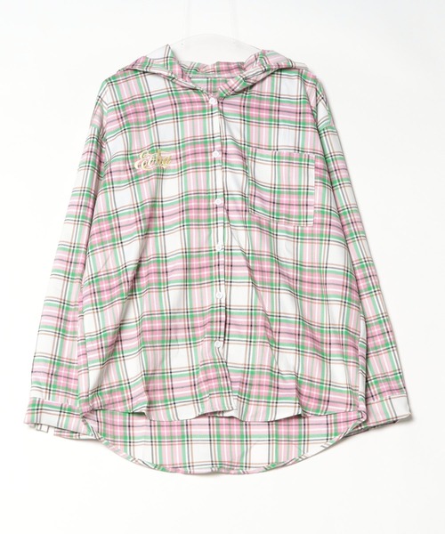 MGV（エムジーヴィー）の「ストリートシャツフーディ（シャツ/ブラウス・メンズ・ブルー/ホワイト・X-LARGE/LARGE/MEDIUM）」の8枚目の写真