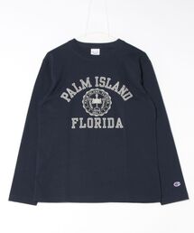 Champion（チャンピオン）の「【Champion/チャンピオン】USAコットン100％ プリントロンT（Tシャツ/カットソー）」
