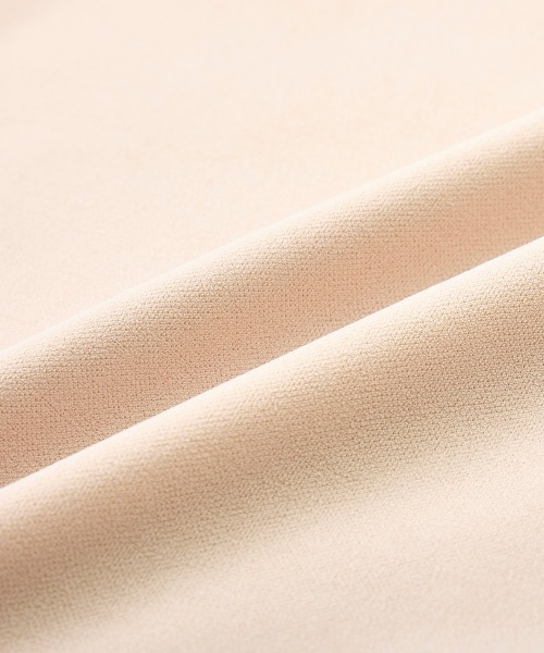 SMILE LAND（スマイルランド）の「＜大きいサイズ＞ やわらか素材リボンデザインストレートパンツ（９分丈）（セットアップ対応）（スラックス・レディース・ブラック/ライトベージュ・4L/LL/3L/5L/L）」の18枚目の写真