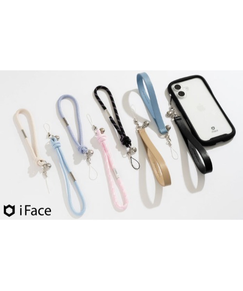 iFace(アイフェイス)の「iFace Phoneチャーム ストラップ ( PUレザー / 丸紐 )(キーホルダー・レディース・ピンク系その他2/ベージュ/ブルー系その他2/ブラック系その他2/サックスブルー/ブラック/パープル系その他2/ベージュ系その他2・FREE)」の22枚目の写真