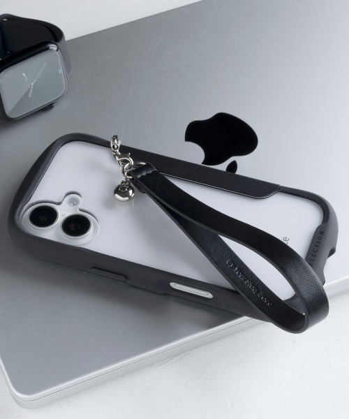 iFace(アイフェイス)の「iFace Phoneチャーム ストラップ ( PUレザー / 丸紐 )(キーホルダー・レディース・ピンク系その他2/ベージュ/ブルー系その他2/ブラック系その他2/サックスブルー/ブラック/パープル系その他2/ベージュ系その他2・FREE)」の16枚目の写真
