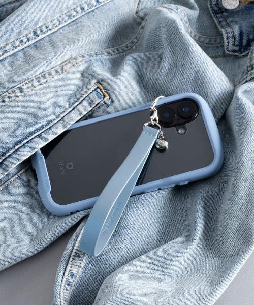 iFace(アイフェイス)の「iFace Phoneチャーム ストラップ ( PUレザー / 丸紐 )(キーホルダー・レディース・ピンク系その他2/ベージュ/ブルー系その他2/ブラック系その他2/サックスブルー/ブラック/パープル系その他2/ベージュ系その他2・FREE)」の14枚目の写真