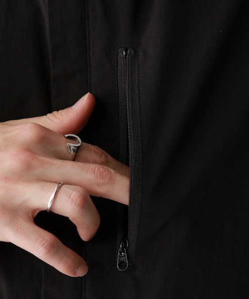 RAGEBLUE(レイジブルー)の「オーバーサイズ/ミリタリーダブルジップナイロンベスト(ベスト・メンズ・ブラック/グレー・MEDIUM/LARGE)」の21枚目の写真