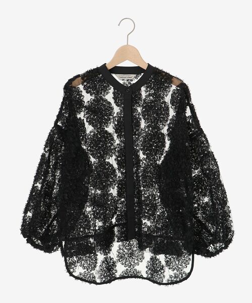 le.coeur blanc（ルクールブラン）の「TORRAZZO DONNAエンブロイダリーレースブラウス（シャツ/ブラウス・レディース・ホワイト/ブラック・38）」の13枚目の写真