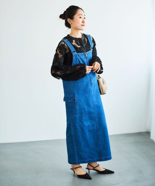 le.coeur blanc（ルクールブラン）の「TORRAZZO DONNAエンブロイダリーレースブラウス（シャツ/ブラウス・レディース・ホワイト/ブラック・38）」の14枚目の写真