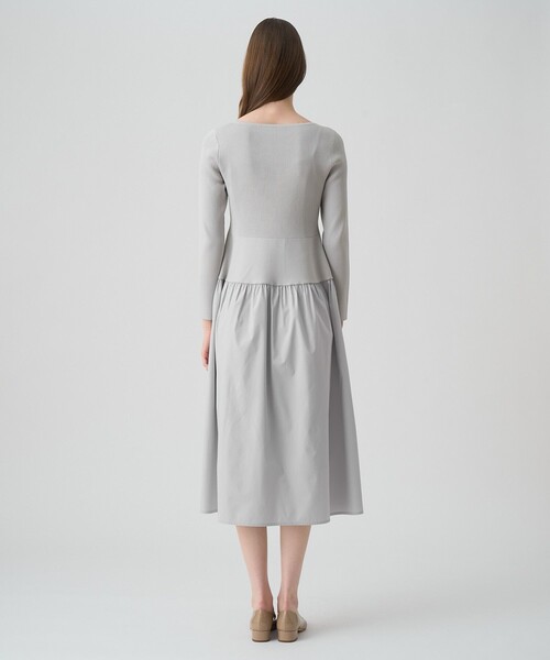 アナイ ペプラム切替ドッキング ワンピース セール】ペプラム切り替えドッキング ワンピース（ワンピース）｜ANAYI