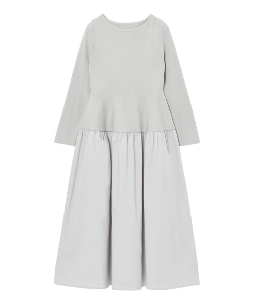 セール】ペプラム切り替えドッキング ワンピース（ワンピース）｜ANAYI