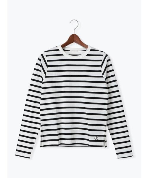 Te chichi（テチチ）の「ボーダーロングスリーブTシャツ（Tシャツ/カットソー・レディース・ネイビー/ピンク/ブラック・F）」の17枚目の写真