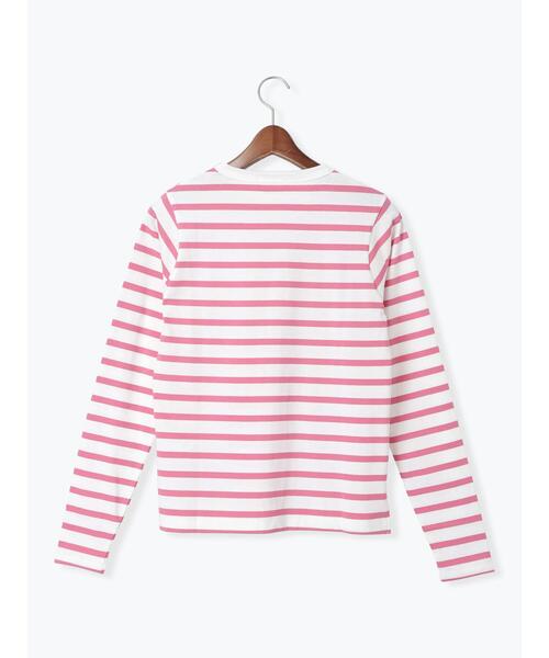 Te chichi（テチチ）の「ボーダーロングスリーブTシャツ（Tシャツ/カットソー・レディース・ネイビー/ピンク/ブラック・F）」の19枚目の写真