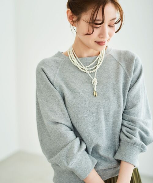 le.coeur blanc（ルクールブラン）の「パールノットネックレス（ネックレス・レディース・オフホワイト・FREE）」の12枚目の写真