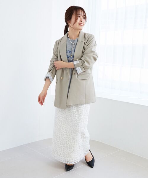 le.coeur blanc（ルクールブラン）の「パールノットネックレス（ネックレス・レディース・オフホワイト・FREE）」の15枚目の写真