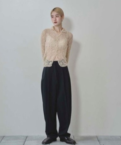 るん 新品 todayful ニットシャツ TODAYFUL 【限定SALE】トゥデイフル 即日発送 LIFE's ライフズ Lace