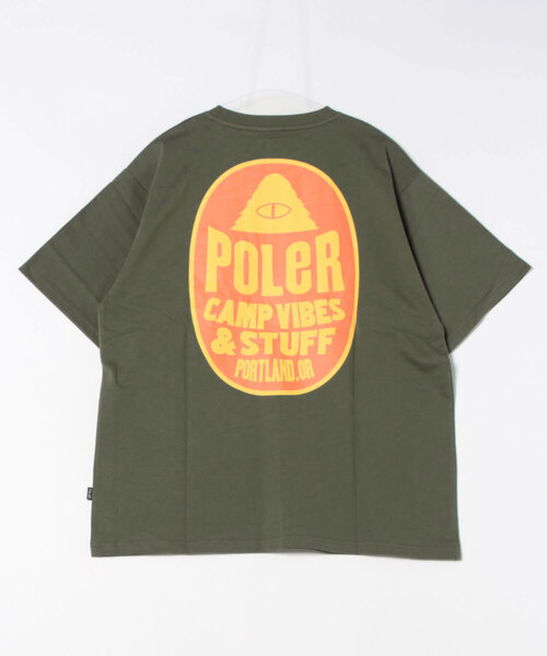 POLeR（ポーラー）の「【ムラサキスポーツ限定】POLER/ポーラー 半袖Tシャツ バックプリント 吸湿速乾 259MCV0018（Tシャツ/カットソー・メンズ・ブラック/オリーブ/ホワイト・M/L/XL）」の19枚目の写真