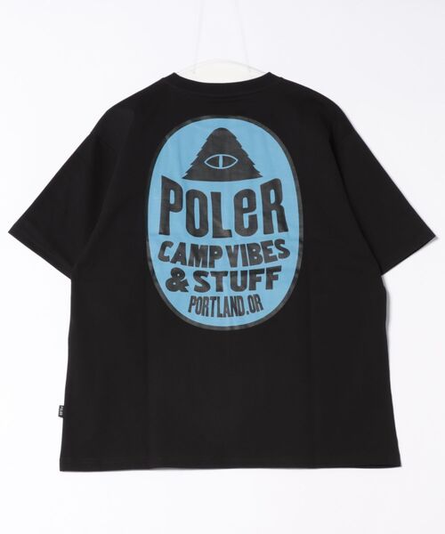 POLeR（ポーラー）の「【ムラサキスポーツ限定】POLER/ポーラー 半袖Tシャツ バックプリント 吸湿速乾 259MCV0018（Tシャツ/カットソー・メンズ・ブラック/オリーブ/ホワイト・M/L/XL）」の20枚目の写真
