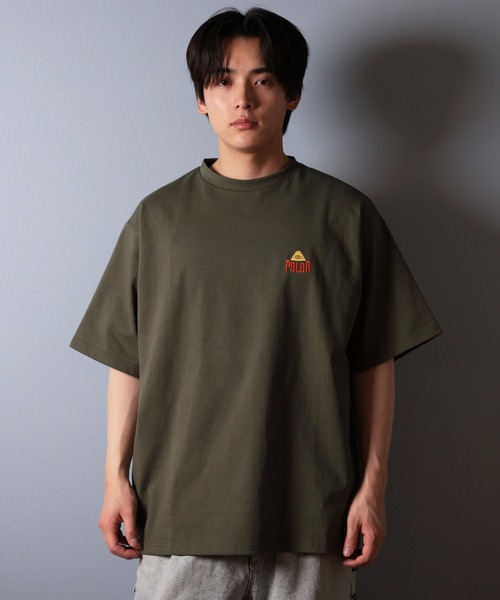 POLeR（ポーラー）の「【ムラサキスポーツ限定】POLER/ポーラー 半袖Tシャツ バックプリント 吸湿速乾 259MCV0018（Tシャツ/カットソー・メンズ・ブラック/オリーブ/ホワイト・M/L/XL）」の14枚目の写真