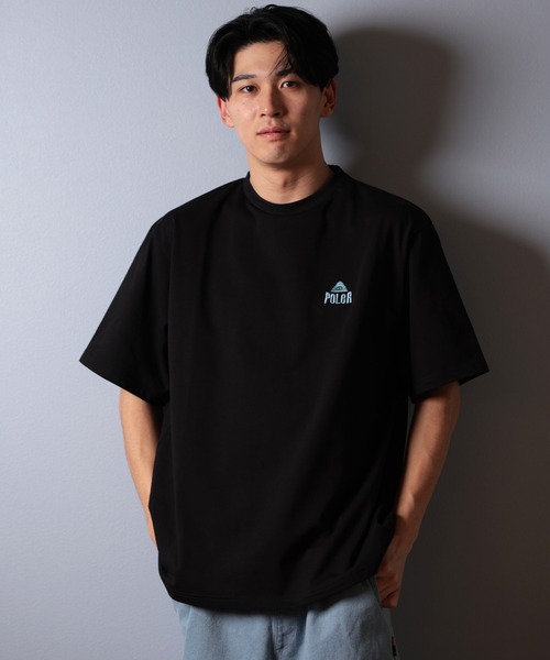 POLeR（ポーラー）の「【ムラサキスポーツ限定】POLER/ポーラー 半袖Tシャツ バックプリント 吸湿速乾 259MCV0018（Tシャツ/カットソー・メンズ・ブラック/オリーブ/ホワイト・M/L/XL）」の9枚目の写真