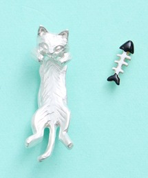 gargle ガーグル:アニマルシリーズ ぶらぶらアニマル 黒ネコ 白ネコ ウサギ ねこ 猫の日 にゃんにゃんにゃん ピアス