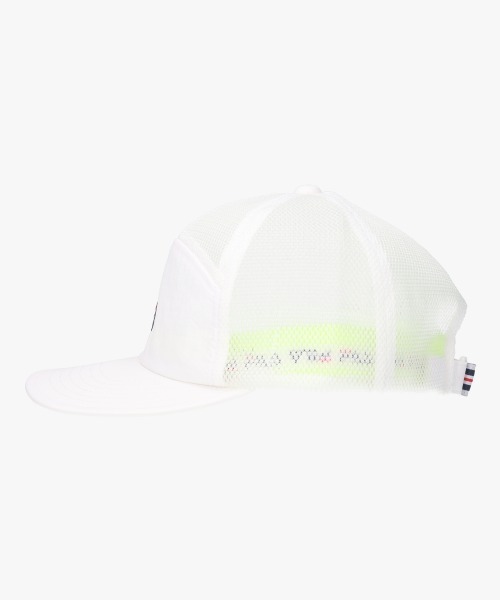 FILA(フィラ)の「FILA NY MESH FLAT WIDE CAP / フィラ(キャップ・レディース・ホワイト/ネイビー・57~59cm)」の9枚目の写真