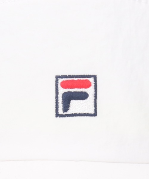FILA(フィラ)の「FILA NY MESH FLAT WIDE CAP / フィラ(キャップ・レディース・ホワイト/ネイビー・57~59cm)」の12枚目の写真