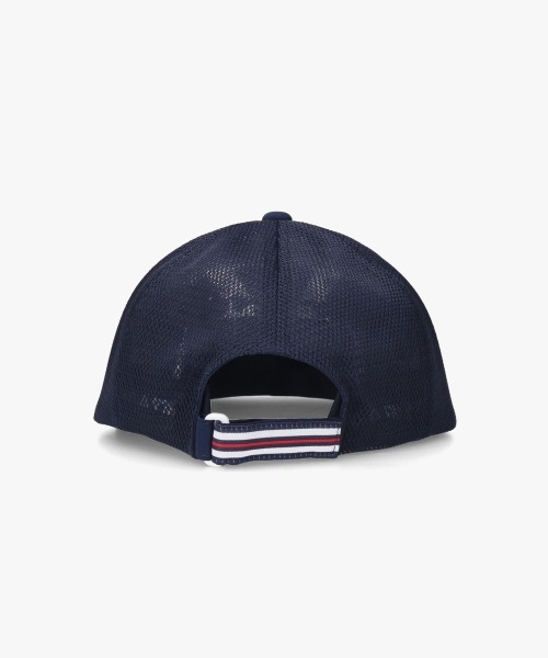 FILA(フィラ)の「FILA NY MESH FLAT WIDE CAP / フィラ(キャップ・レディース・ホワイト/ネイビー・57~59cm)」の10枚目の写真