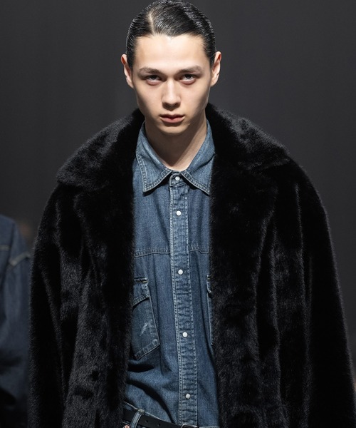 MSML（エムエスエムエル）の「DENIM SHIRT / VINTAGE WASHED（シャツ/ブラウス・メンズ・インディゴブルー・L/M/S/XL）」の11枚目の写真
