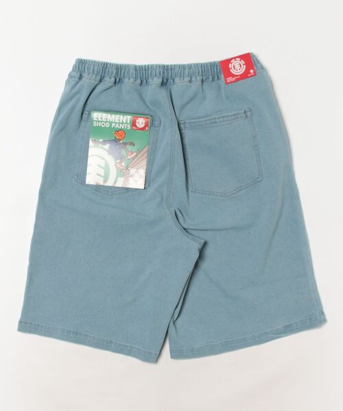ELEMENT(エレメント)の「ELEMENT/エレメント ハーフパンツ/ショーツ ビックシルエット BF021-600(その他パンツ・メンズ・グレー/ベージュ/ライトインディゴブルー/インディゴブルー・M/L/XL)」の5枚目の写真
