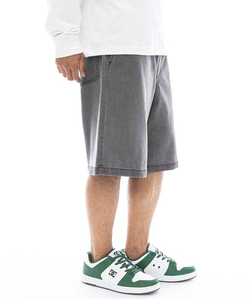 ELEMENT(エレメント)の「ELEMENT/エレメント ハーフパンツ/ショーツ ビックシルエット BF021-600(その他パンツ・メンズ・グレー/ベージュ/ライトインディゴブルー/インディゴブルー・M/L/XL)」の8枚目の写真