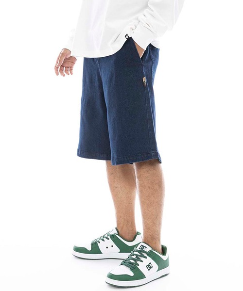 ELEMENT(エレメント)の「ELEMENT/エレメント ハーフパンツ/ショーツ ビックシルエット BF021-600(その他パンツ・メンズ・グレー/ベージュ/ライトインディゴブルー/インディゴブルー・M/L/XL)」の14枚目の写真