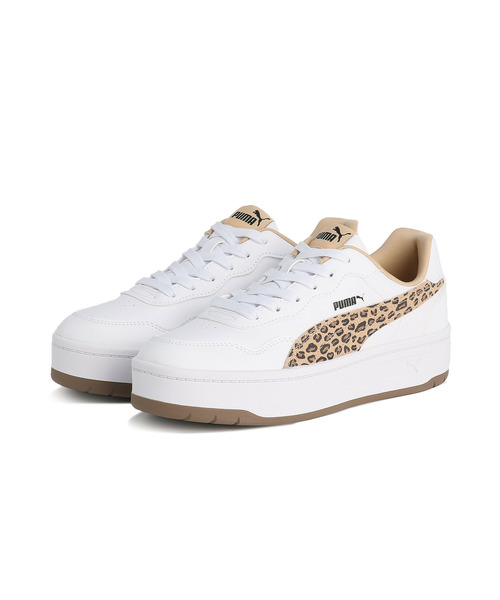 PUMA(プーマ)の「PUMA プーマ ウィメンズ コート ラリー SKYE レオ スニーカー(スニーカー・レディース・ホワイト系その他・23.5cm/24.0cm/22.5cm/23.0cm/25.5cm/26.0cm/24.5cm/25.0cm/22.0cm)」の14枚目の写真