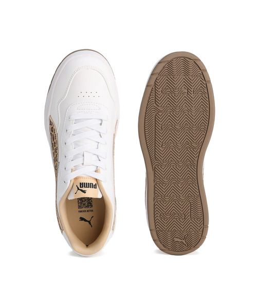 PUMA(プーマ)の「PUMA プーマ ウィメンズ コート ラリー SKYE レオ スニーカー(スニーカー・レディース・ホワイト系その他・23.5cm/24.0cm/22.5cm/23.0cm/25.5cm/26.0cm/24.5cm/25.0cm/22.0cm)」の11枚目の写真
