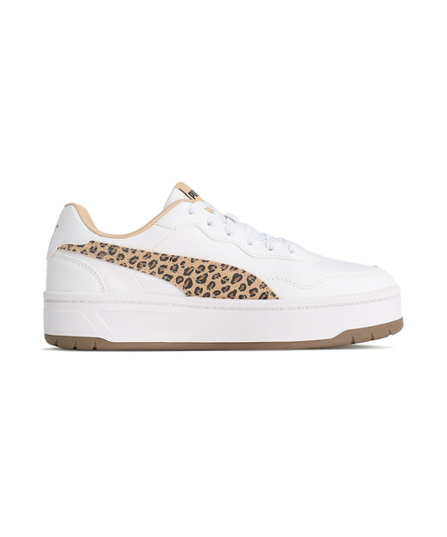 PUMA(プーマ)の「PUMA プーマ ウィメンズ コート ラリー SKYE レオ スニーカー(スニーカー・レディース・ホワイト系その他・23.5cm/24.0cm/22.5cm/23.0cm/25.5cm/26.0cm/24.5cm/25.0cm/22.0cm)」の10枚目の写真