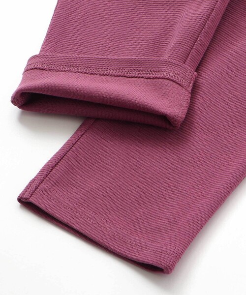 BeBe（ベベ）の「ミラノリブポケット刺しゅうサブリナパンツ(80~140cm)（その他パンツ・キッズ・ネイビー/ボルドー・110cm/120cm/130cm/140cm）」の11枚目の写真