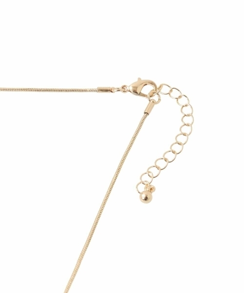 a.v.v(アーヴェヴェ)の「スクエアワントップネックレス(ネックレス・レディース・ゴールド/シルバー・38)」の6枚目の写真