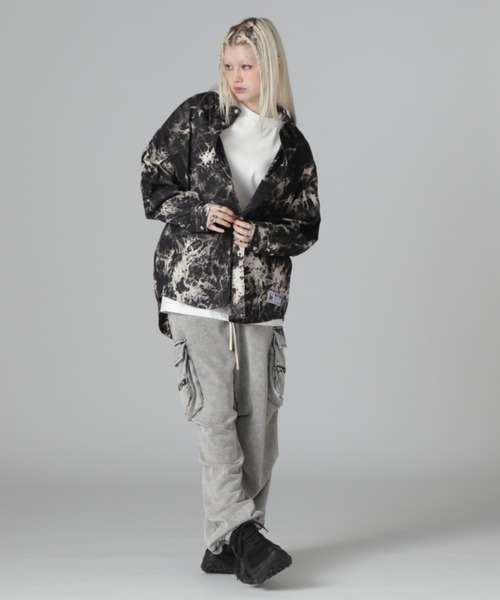 DANKE SCHON（ダンケシェーン）の「【WEB＆DEPOT限定】DankeSchon/ダンケシェーン/TIE DYE LSH（シャツ/ブラウス・レディース・ベージュ/ブラック・F）」の13枚目の写真