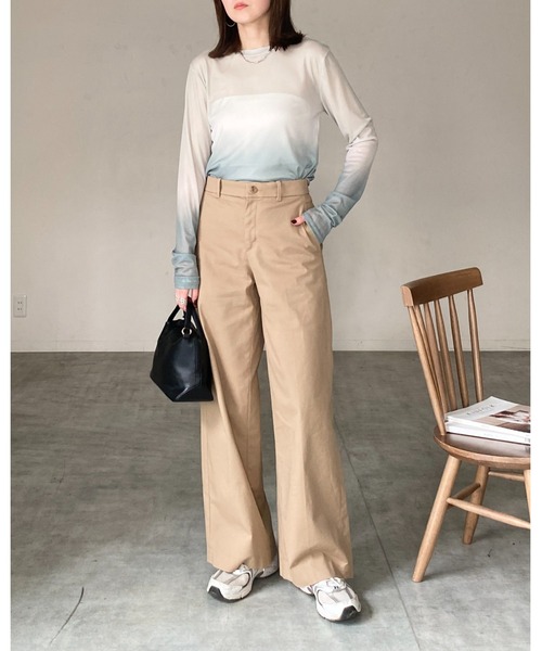 d.i.a. グラデーション長袖Tシャツ ロンティー ロンT 楽天市場】ロンT グラデーション トップス 綿100 レディース