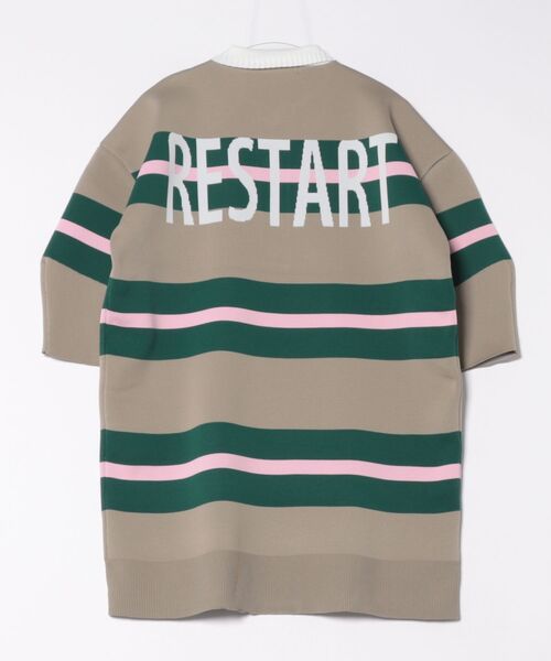 COEL(コエル)の「バックロゴラガーニットワンピース(ワンピース・レディース・ネイビー/ベージュ・FREE)」の15枚目の写真