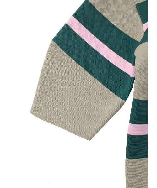 COEL(コエル)の「バックロゴラガーニットワンピース(ワンピース・レディース・ネイビー/ベージュ・FREE)」の9枚目の写真