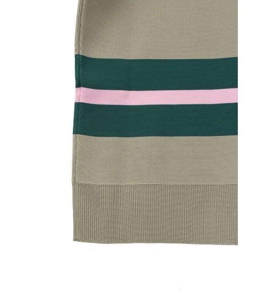 COEL(コエル)の「バックロゴラガーニットワンピース(ワンピース・レディース・ネイビー/ベージュ・FREE)」の10枚目の写真