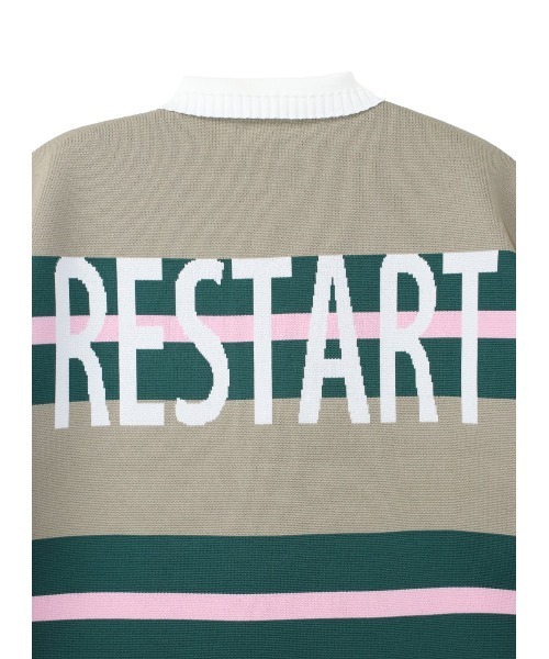 COEL(コエル)の「バックロゴラガーニットワンピース(ワンピース・レディース・ネイビー/ベージュ・FREE)」の12枚目の写真