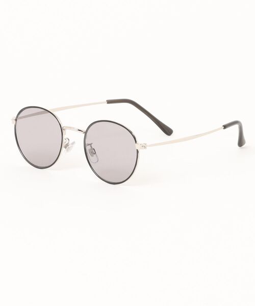 Revo.(レボ)の「METAL FLAME BOSTON COLOR LENS GLASSES / メタルフレーム ボストン メガネ カラーレンズ 伊達メガネ UVカット(メガネ・メンズ・ゴールド/シルバー/チャコール/シャンパン・FREE)」の14枚目の写真