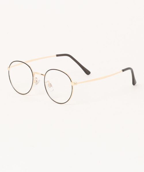 Revo.(レボ)の「METAL FLAME BOSTON COLOR LENS GLASSES / メタルフレーム ボストン メガネ カラーレンズ 伊達メガネ UVカット(メガネ・メンズ・ゴールド/シルバー/チャコール/シャンパン・FREE)」の12枚目の写真