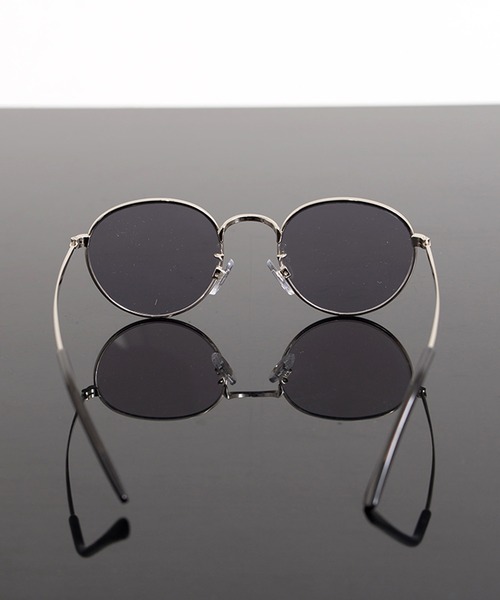 Revo.(レボ)の「METAL FLAME BOSTON COLOR LENS GLASSES / メタルフレーム ボストン メガネ カラーレンズ 伊達メガネ UVカット(メガネ・メンズ・ゴールド/シルバー/チャコール/シャンパン・FREE)」の10枚目の写真