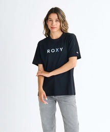 ARTSY FLORAL TEE /ロキシーロゴ半袖Tシャツ