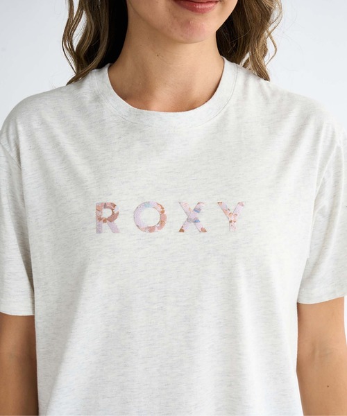 ROXY(ロキシー)の「ARTSY FLORAL TEE /ロキシーロゴ半袖Tシャツ(Tシャツ/カットソー・レディース・グレー/ホワイト/ブラック・SMALL/LARGE/MEDIUM)」の15枚目の写真
