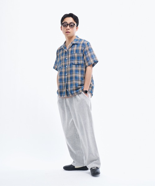 THE BOLDMAN（ザ ボールドマン）の「Reverse Sweat Pants / リバーススウェットパンツ（スウェットパンツ・メンズ・ネイビー/グレー/オフホワイト・LARGE/MEDIUM）」の10枚目の写真