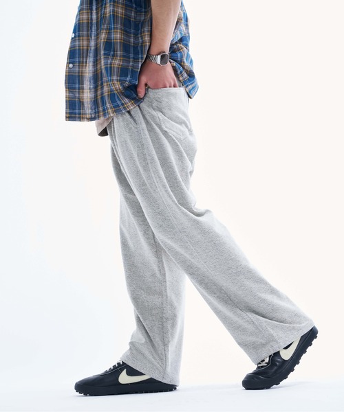 THE BOLDMAN（ザ ボールドマン）の「Reverse Sweat Pants / リバーススウェットパンツ（スウェットパンツ・メンズ・ネイビー/グレー/オフホワイト・LARGE/MEDIUM）」の15枚目の写真