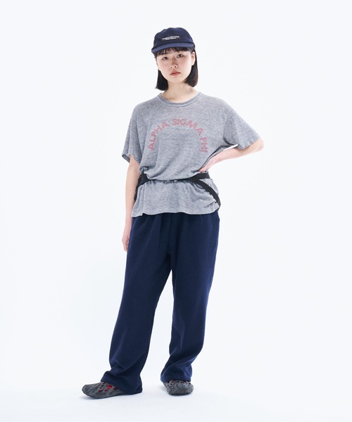 THE BOLDMAN（ザ ボールドマン）の「Reverse Sweat Pants / リバーススウェットパンツ（スウェットパンツ・メンズ・ネイビー/グレー/オフホワイト・LARGE/MEDIUM）」の4枚目の写真