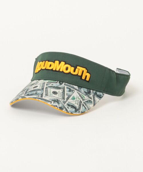 Loudmouth(ラウドマウス)の「【Loudmouth/ラウドマウス】サンバイザー ゴルフ おしゃれなギフトに最適!(サンバイザー・メンズ・その他30/その他32/その他28/その他29/その他31/その他33/グリーン系その他・FREE)」の2枚目の写真